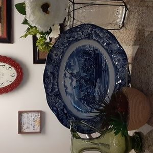 Liberty Blue platter